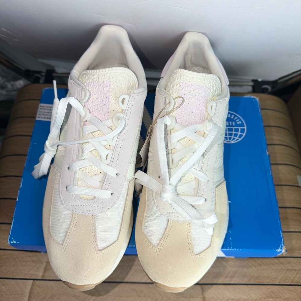 Adidas Retropy E5 W Cloud White Wonder White Pink Sneakers GW6574 Womens 11